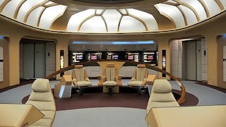 The Command Bridge of the Starship Enterprise